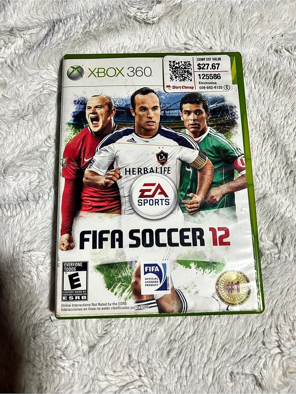 EA Sports FIFA Soccer 12 Xbox 360 Video Game